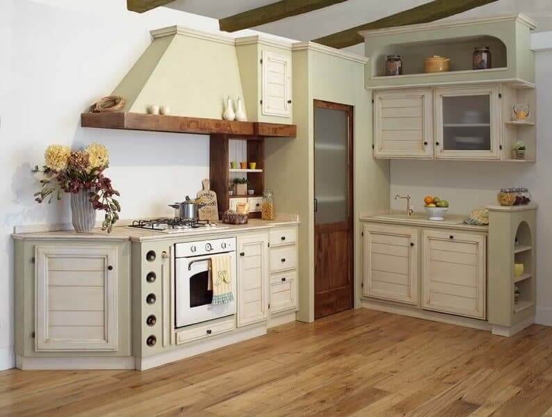 cucina classica scelta dal cliente anche nel colore forma e dimensione